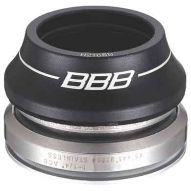 BBB Balhoofdstel BHP-45 Tapered 15Mm 1.1/8"-1.1/4" Zwart