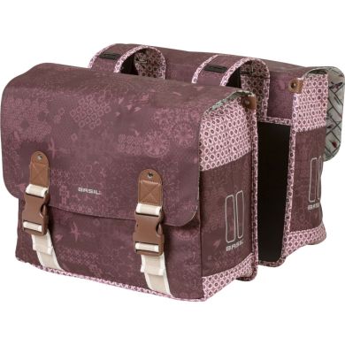 Basil Dubbele Tas Boheme Fig Red