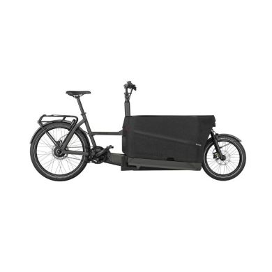 Riese & Müller Packster 70 Vario Urban Grey Matt (Bagagedrager/Comfort-Kit/Nyon/625Wh/Dubbel kinderzitje/Kinderkap/RX-Chip)